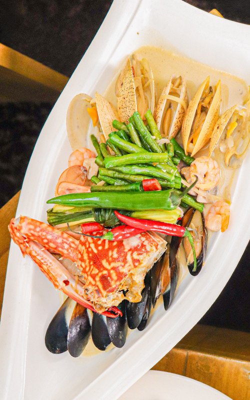 Mixed Seafood Ginataan